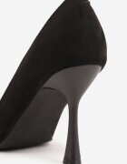 vices Pantofi stiletto Negri cu branț din piele Afurriva