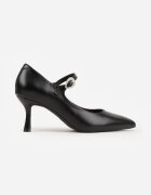 vices Pantofi stiletto Negri cu închidere cu cataramă Zinavea