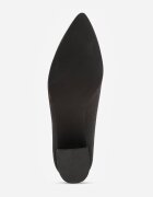 vices Pantofi stiletto Negri cu sclipici cu toc gros cu branț din piele Izamine