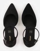 vices Pantofi stiletto negri cu toc cu baretă în jurul gleznei Izaditia