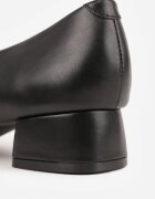 vices Pantofi stiletto negri cu toc cu branț din piele naturală Vikirasse