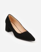 vices Pantofi stiletto negri din piele cu toc Delmavere