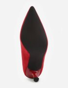 vices Pantofi stiletto Roșii cu branț din piele Afurriva