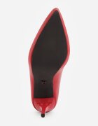 vices Pantofi stiletto Roșii cu Platformă cu Branț din Piele Racca
