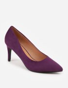 vices Pantofi stiletto Violet cu branț din piele Cleliae