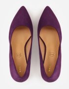 vices Pantofi stiletto Violet cu branț din piele Cleliae