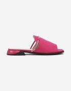 vices Papuci Fucsia Decorate cu curea cu Zirconii Tilirea