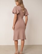 vices Rochie ajustată cu fronții modelatori și decolteu petrecut Phikena Maro