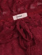 vices Rochie ajustată tip hispană din dantelă Senata Bordo