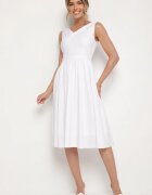 vices Rochie Albă Clasică Cloș Tolissela