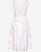 vices Rochie Albă Clasică Cloș Tolissela