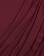 vices Rochie asortată cu croială decorată cu fronșaj Brisun Bordo