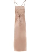 vices Rochie Bej de Satin Salassea