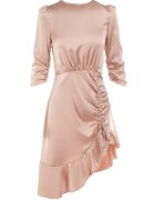 vices Rochie Bej Satinată Achine