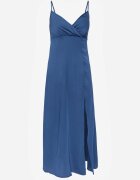 vices Rochie Bleumarin Maxi cu Bretele cu Decolteu Adânc Issabelle