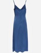 vices Rochie Bleumarin Maxi cu Bretele cu Decolteu Adânc Issabelle