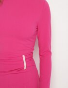 vices Rochie Cambrată Fucsia cu încrețituri și perle Adorre