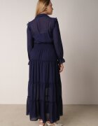 vices Rochie Cloș Bleumarin Tip cămașă Stil Retro Aravite