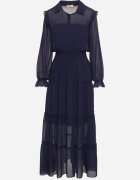 vices Rochie Cloș Bleumarin Tip cămașă Stil Retro Aravite