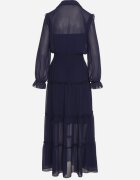 vices Rochie Cloș Bleumarin Tip cămașă Stil Retro Aravite