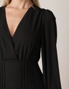 vices Rochie Cloș Neagră cu Decolteu petrecut Reslosa