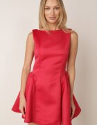 vices Rochie elegantă cu croială evazată fără mâneci Eupene Roșie