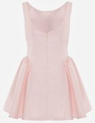 vices Rochie elegantă cu croială evazată fără mâneci Eupene Roz
