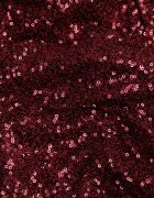 vices Rochie elegantă cu paiete și mâneci fluture Vialette Bordo