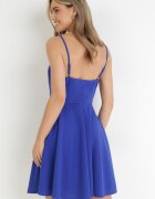 vices Rochie Granat evazată mini cu bretele reglabile Kionidim