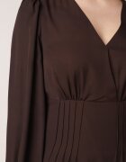 vices Rochie Maro Cloș cu Decolteu Petrecut Reslosa