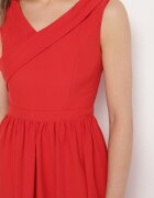 vices Rochie Roșie Clasică Cloș Tolissela