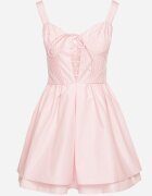 vices Rochie Rozalie Din bumbac Stil rustic cu legătură Fenavira