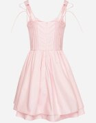vices Rochie Rozalie Din bumbac Stil rustic cu legătură Fenavira