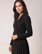 vices Rochie tip sacou cu partea de jos plisată Tomnoio Neagră