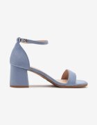 vices Sandale Albastre cu Toc Stil Clasic Sarmeira