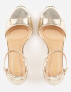 vices Sandale Aurii Clasice cu toc Stiletto Nitania