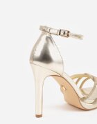 vices Sandale Aurii cu toc stiletto Decorate cu Zirconii Saracina
