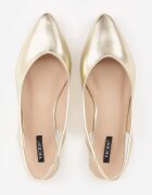 vices Sandale Aurii Pudrate Slingback cu vârf ascuțit Arrilla