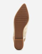 vices Sandale Aurii Pudrate Slingback cu vârf ascuțit Arrilla