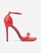 vices Sandale clasice cu toc stiletto Roșii