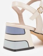 vices Sandale clasice pe toc gros decorativ Norene Bej