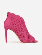 vices Sandale decupate fuchsia cu toc Selithra
