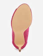 vices Sandale decupate fuchsia cu toc Selithra