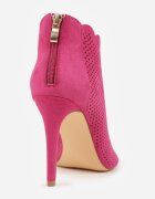 vices Sandale decupate fuchsia cu toc Selithra