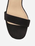vices Sandale Elegante Negre cu toc Stiletto cu branț din piele Sonadira