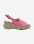vices Sandale Fucsia cu platformă în relief Realivra