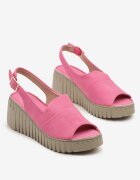 vices Sandale Fucsia cu platformă în relief Realivra
