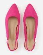 vices Sandale Fucsia Slingback cu Aplicație Metalică la Toc Ediriella