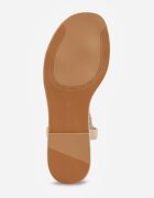 vices Sandale Împletite Bej cu Mărgele în Stil Boho Shakeia