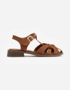 vices Sandale în stil retro cu barete împletite Haidanassa Maro